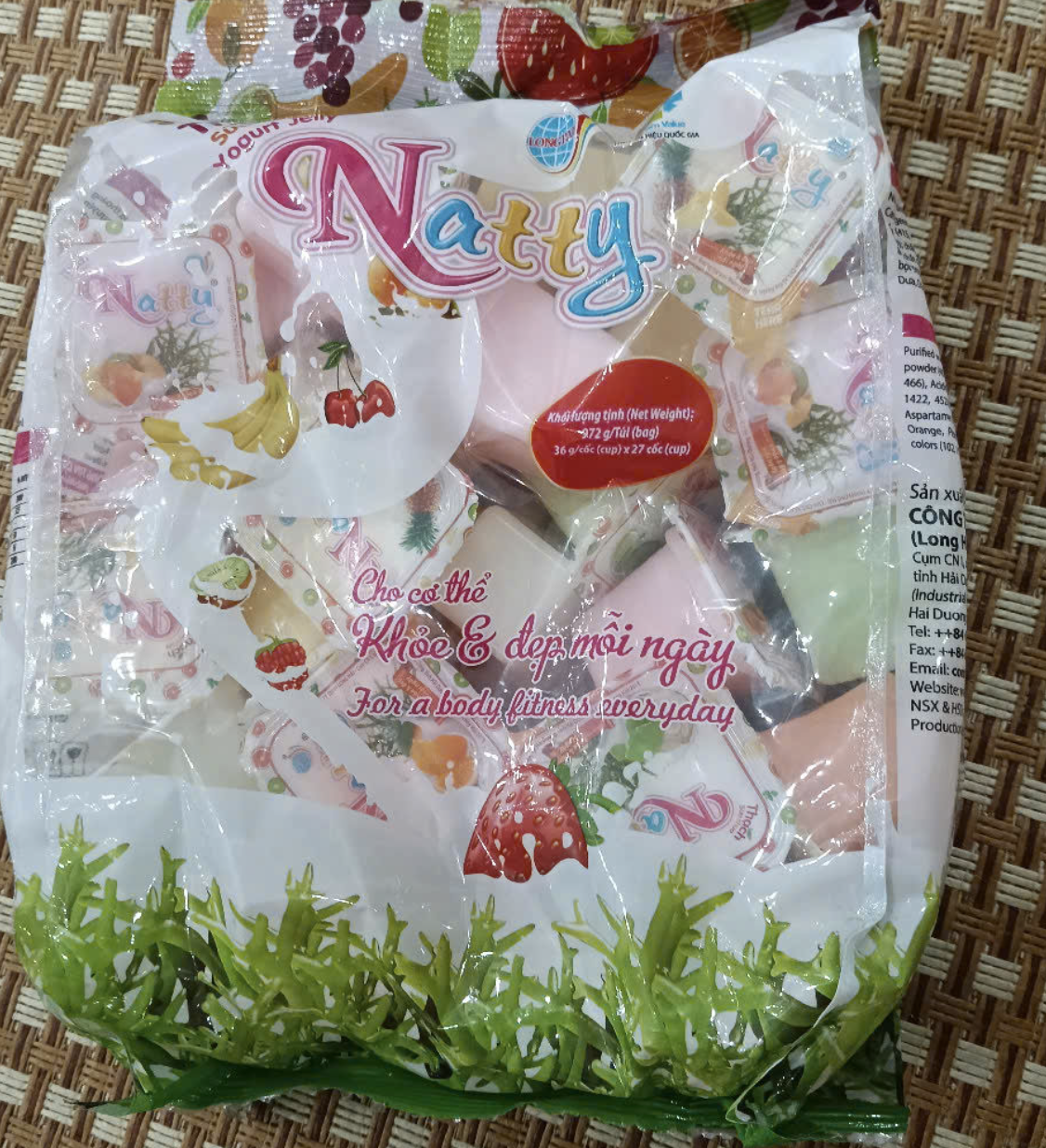 Thạch rau câu Long Hải 1kg